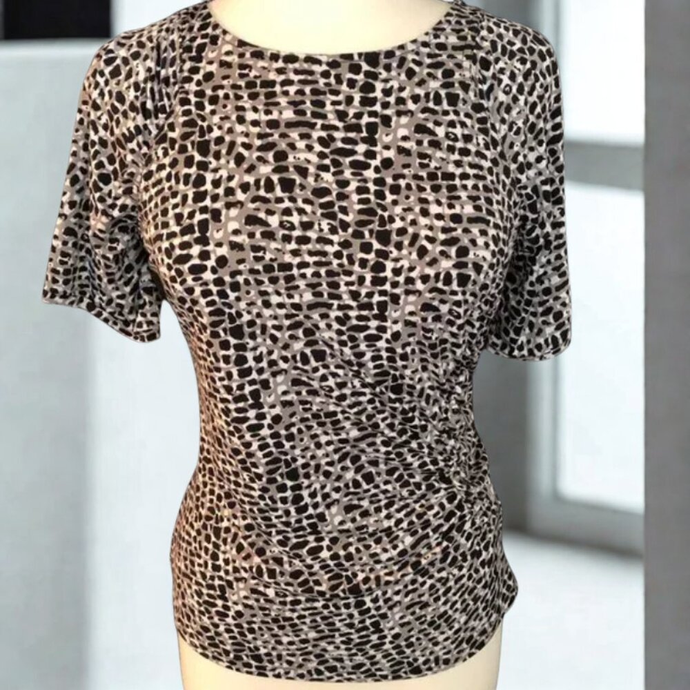 Worthington Side Gather Blouse